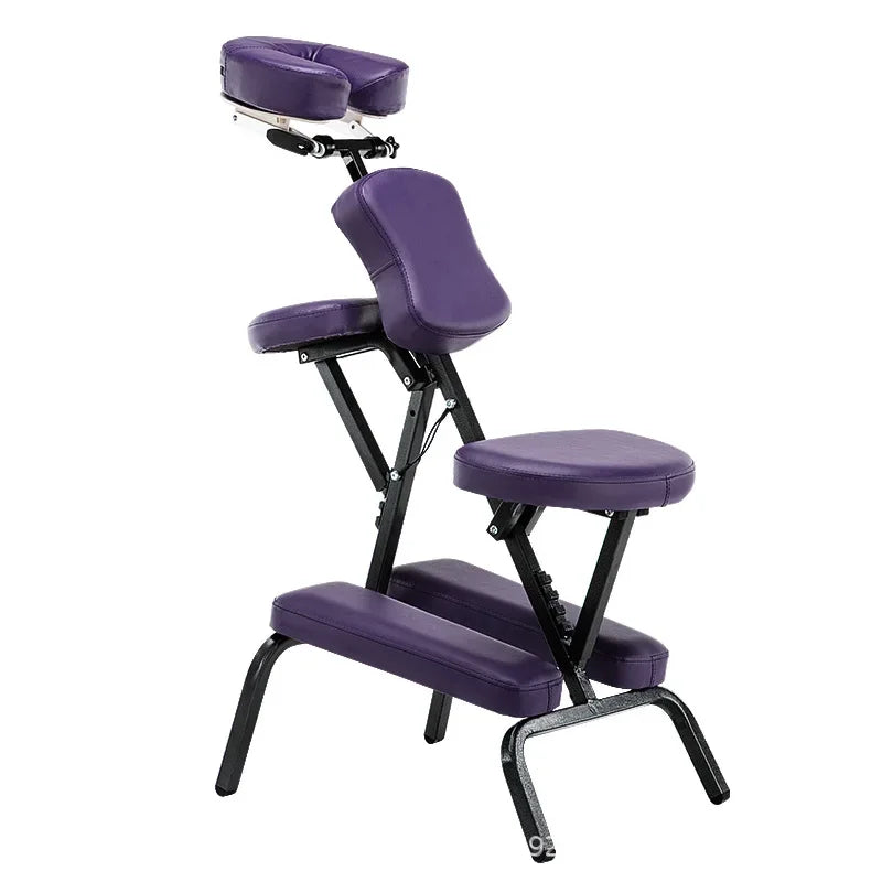 Chaise de massage shiatsu Violet Rose Marron Violet-Rose-Marron-Noir-