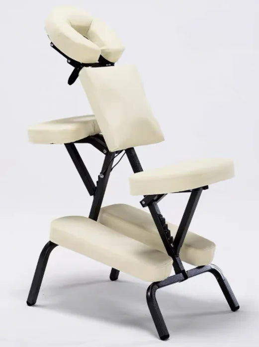 Chaise de massage transportable Beige Noir Bleu marine Beige-Noir-Bleu marine-Rouge-Marron-Violet-