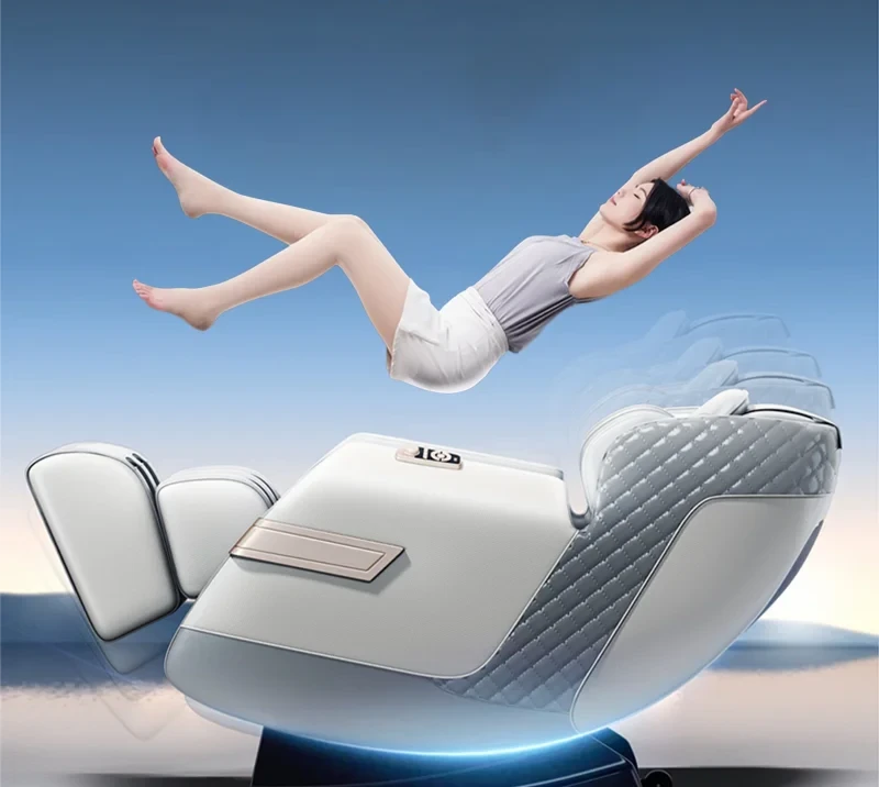 Chaise de massage électrique Marron / France Blanc / France Marron / France-Blanc / France-