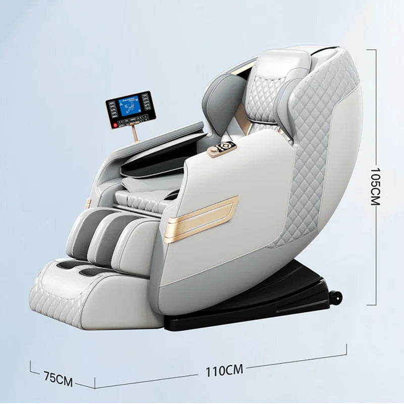 Chaise de massage électrique Marron / France Blanc / France Marron / France-Blanc / France-