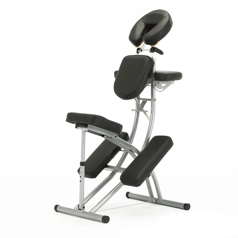 Chaise de massage portative Rouge Noir Beige Rouge-Noir-Beige-Bleu marine-
