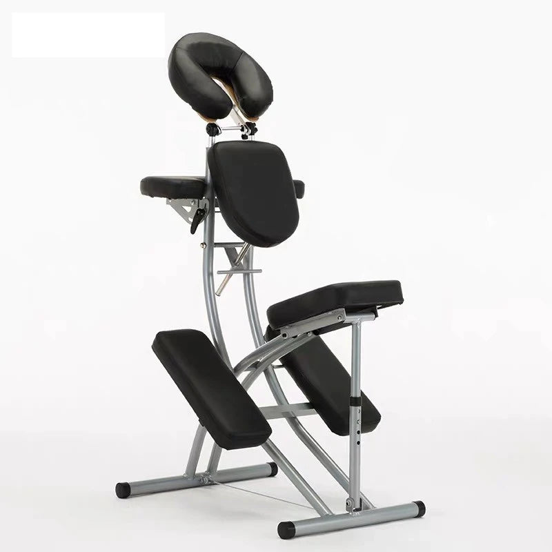 Chaise de massage portative Rouge Noir Beige Rouge-Noir-Beige-Bleu marine-