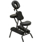 Chaise de massage professionnelle Rouge Kaki Noir Rouge-Kaki-Noir-