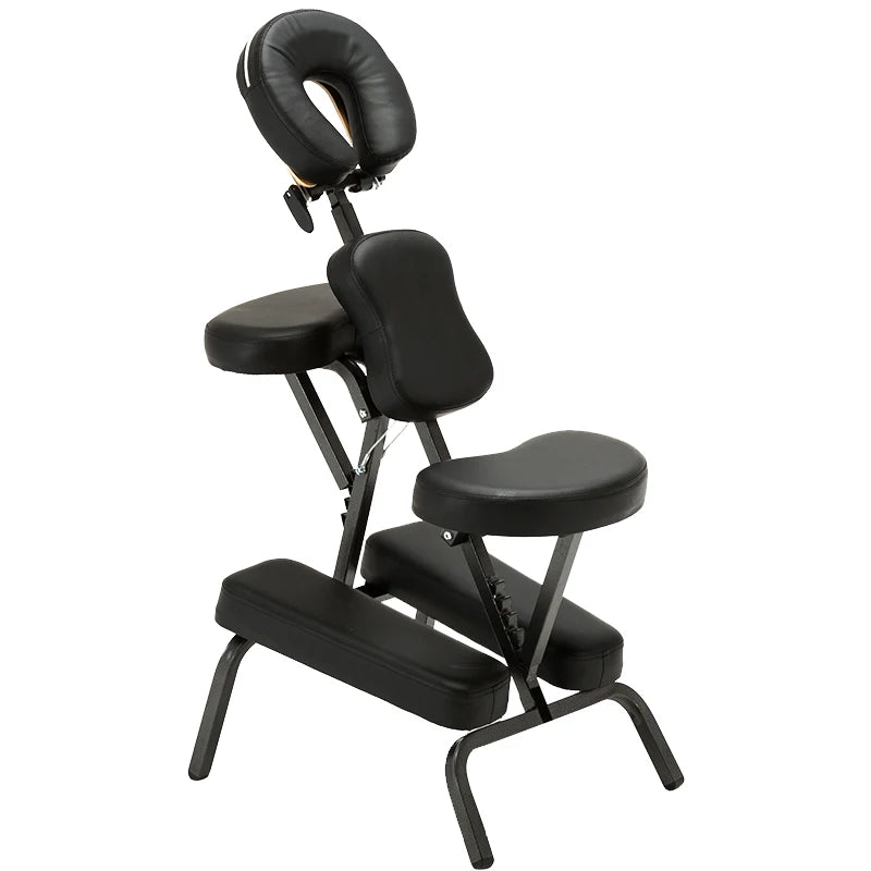 Chaise de massage professionnelle Rouge Kaki Noir Rouge-Kaki-Noir-