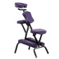 Chaise de massage shiatsu Violet Rose Marron Violet-Rose-Marron-Noir-