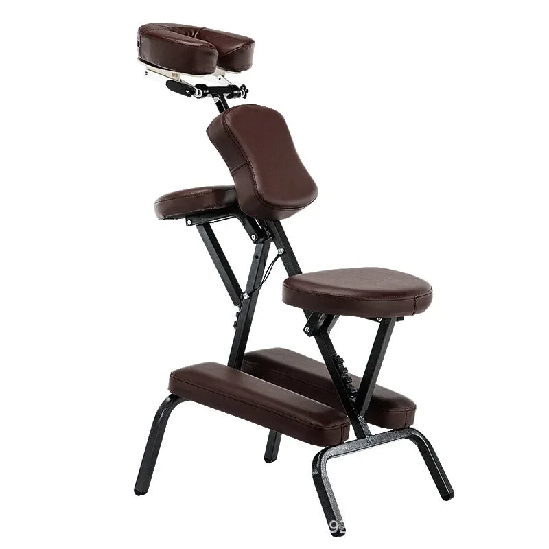 Chaise de massage shiatsu Violet Rose Marron Violet-Rose-Marron-Noir-