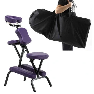 Chaise de massage shiatsu Violet Rose Marron Violet-Rose-Marron-Noir-
