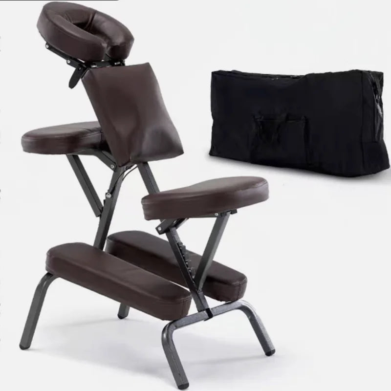 Chaise de massage solide Rouge Noir Beige Rouge-Noir-Beige-Bleu marine-Marron-Violet-