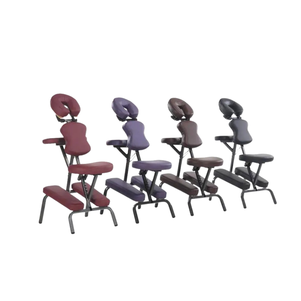 Chaise massage ecopostural Rose Orange Blanc Rose-Orange-Blanc-Rouge-Noir-