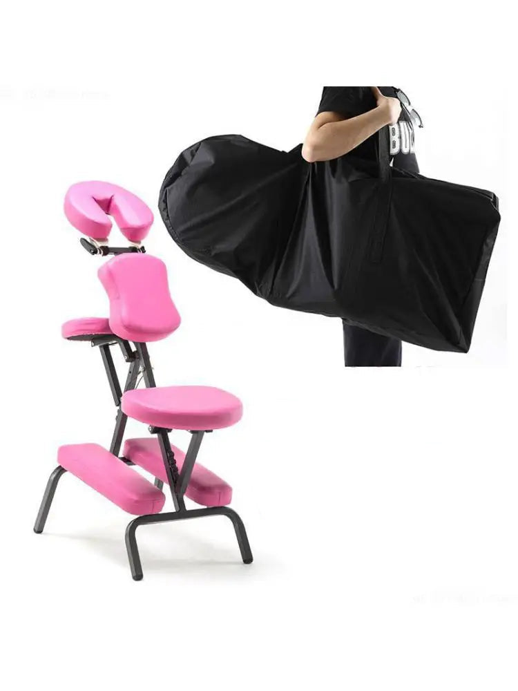 Chaise massage ecopostural Rose Orange Blanc Rose-Orange-Blanc-Rouge-Noir-