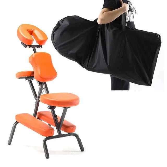 Chaise massage ecopostural Rose Orange Blanc Rose-Orange-Blanc-Rouge-Noir-