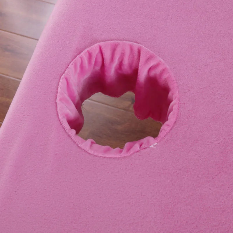 Housse table de massage en velours