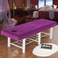 Housse table de massage en velours