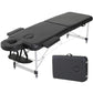 Table de massage aluminium pliante Bleu Marron Bleu clair Bleu-Marron-Bleu clair-Orange-Violet-Noir-Blanc-
