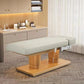 Table de massage bois électrique Blanc Blanc-