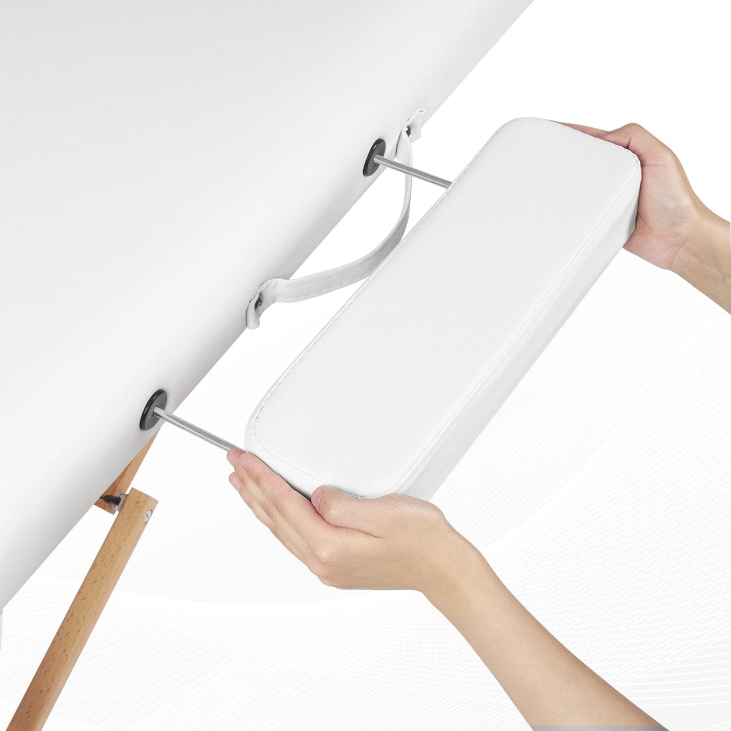 Table de massage bois pliante Noir / France Blanc / France Beige / France Noir / France-Blanc / France-Beige / France-