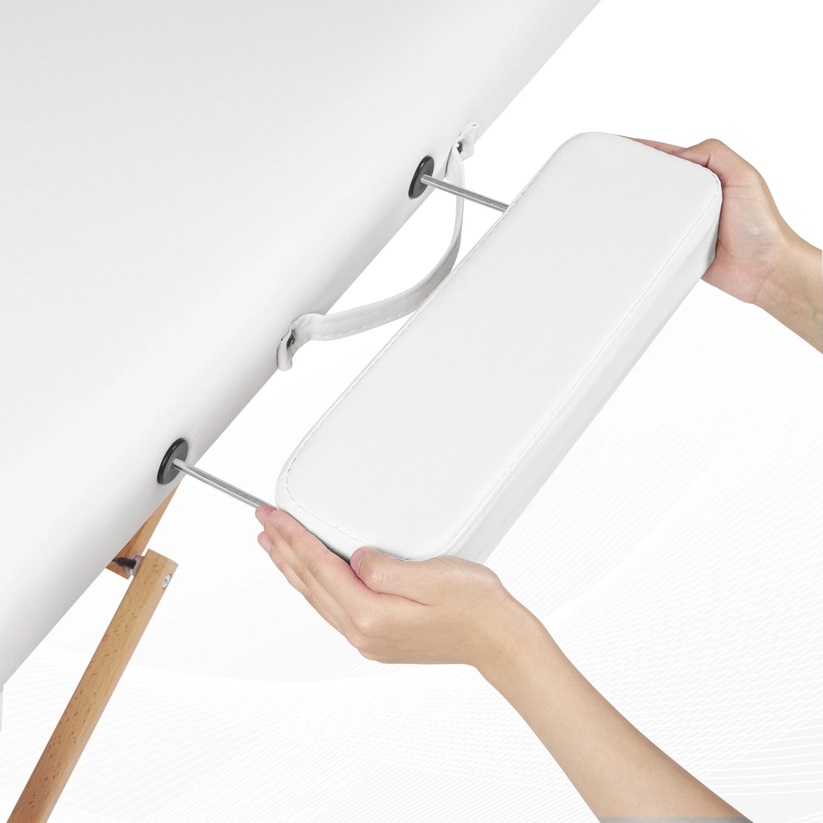 Table de massage bois pliante Noir / France Blanc / France Beige / France Noir / France-Blanc / France-Beige / France-