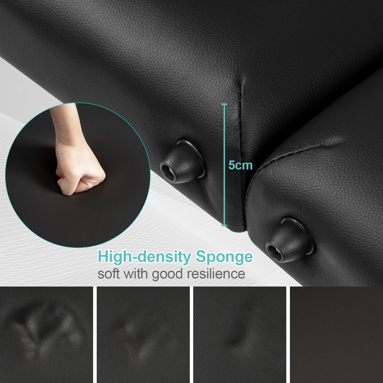 Table de massage bois pliante Noir / France Blanc / France Beige / France Noir / France-Blanc / France-Beige / France-