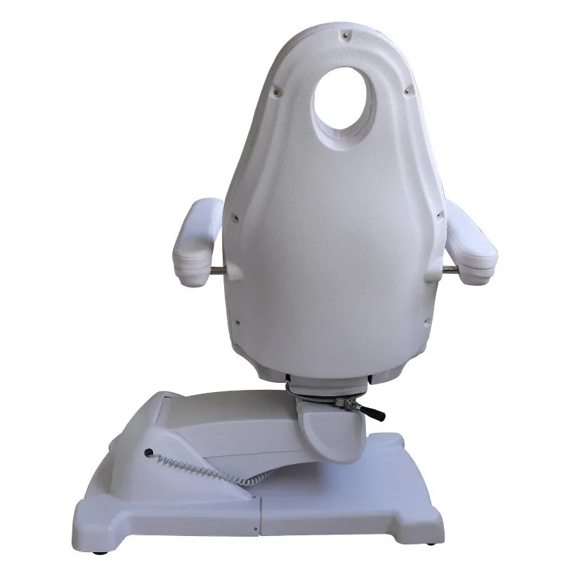Table de massage électrique avec accoudoir Blanc Noir Blanc-Noir-