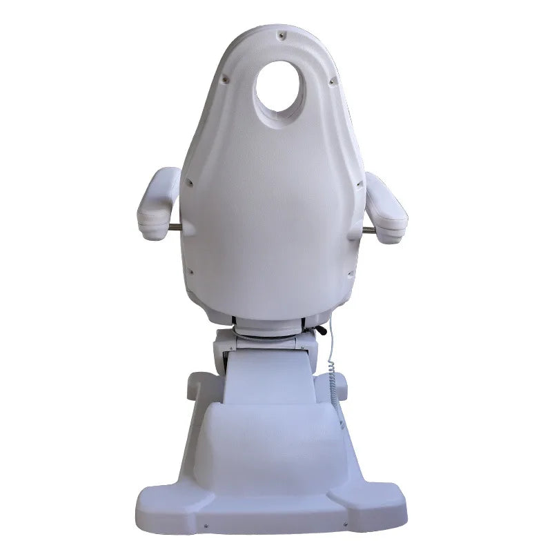 Table de massage électrique avec accoudoir Blanc Noir Blanc-Noir-