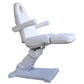 Table de massage électrique avec accoudoir Blanc Noir Blanc-Noir-