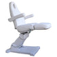 Table de massage électrique avec accoudoir Blanc Noir Blanc-Noir-