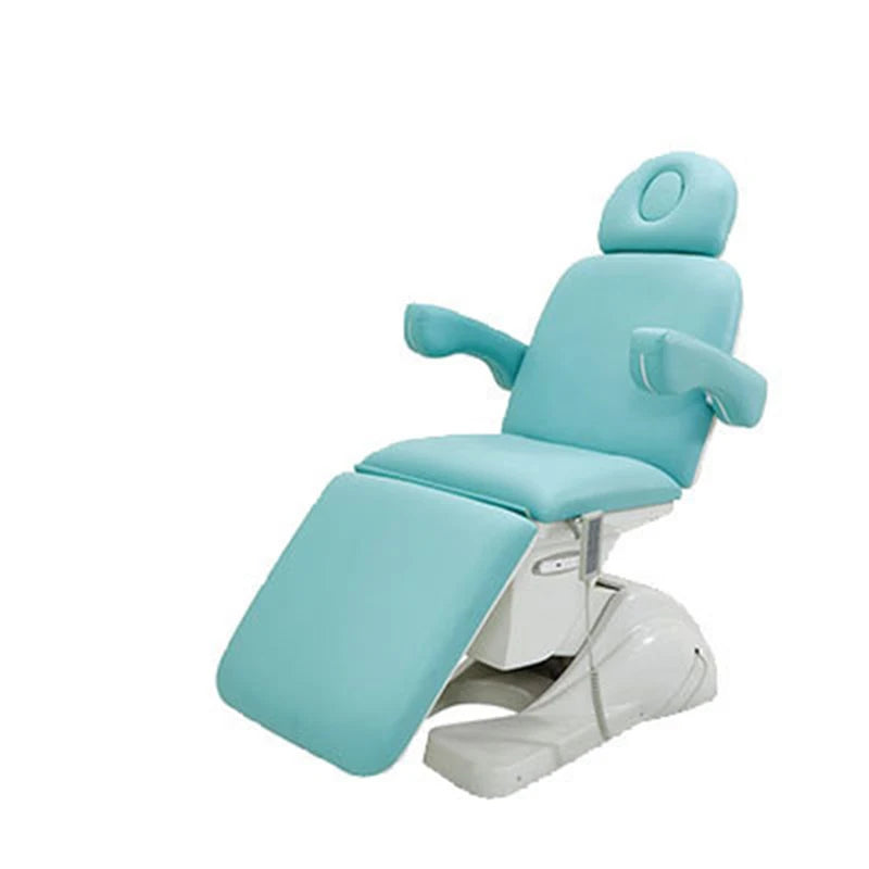Table de massage électrique avec têtière Noir Blanc Bleu Noir-Blanc-Bleu-Beige-
