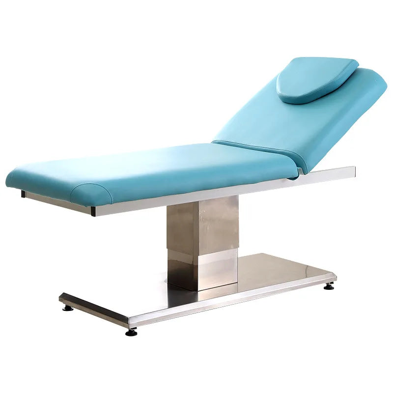 Table de massage électrique esthétique Bleu Noir Bleu-Noir-