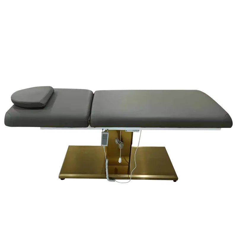 Table de massage électrique esthétique Bleu Noir Bleu-Noir-