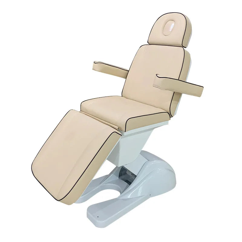 Table de massage électrique française Blanc Rouge Beige Blanc-Rouge-Beige-