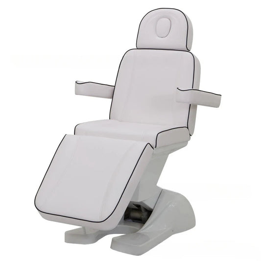 Table de massage électrique française Blanc Rouge Beige Blanc-Rouge-Beige-