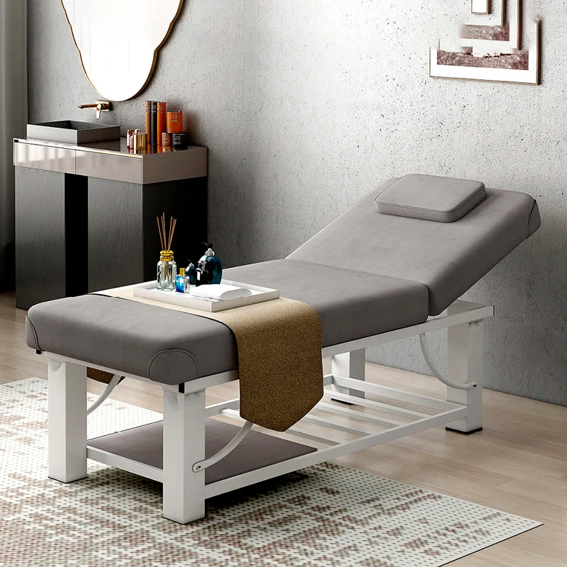 Table de massage électrique kiné Beige Marron Rose Beige-Marron-Rose-Blanc-Gris-Bleu-Violet-