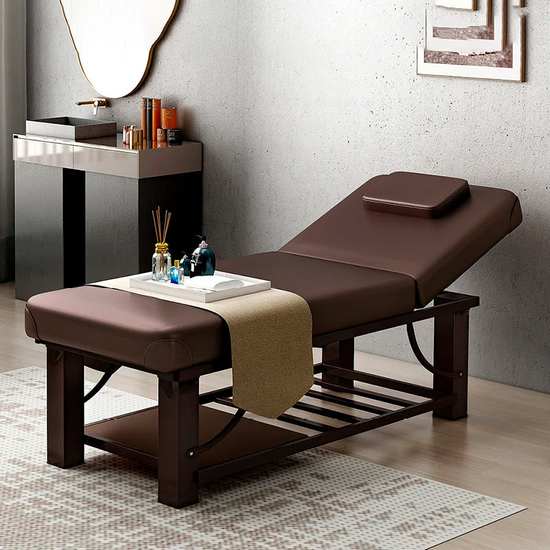 Table de massage électrique kiné Beige Marron Rose Beige-Marron-Rose-Blanc-Gris-Bleu-Violet-