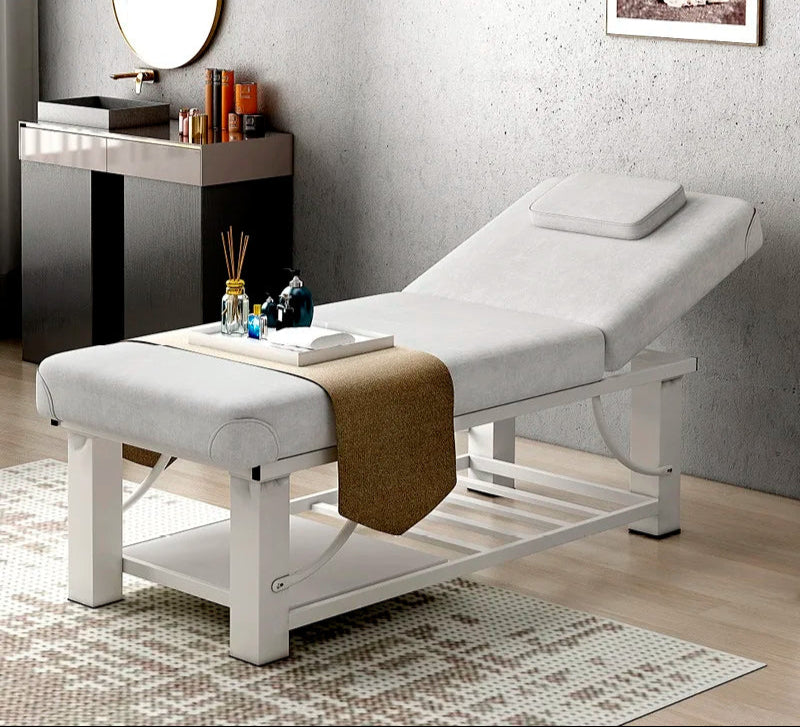 Table de massage électrique kiné Beige Marron Rose Beige-Marron-Rose-Blanc-Gris-Bleu-Violet-