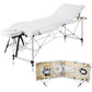 Table de massage légère et pliante Noir / France Blanc / France Noir / France-Blanc / France-