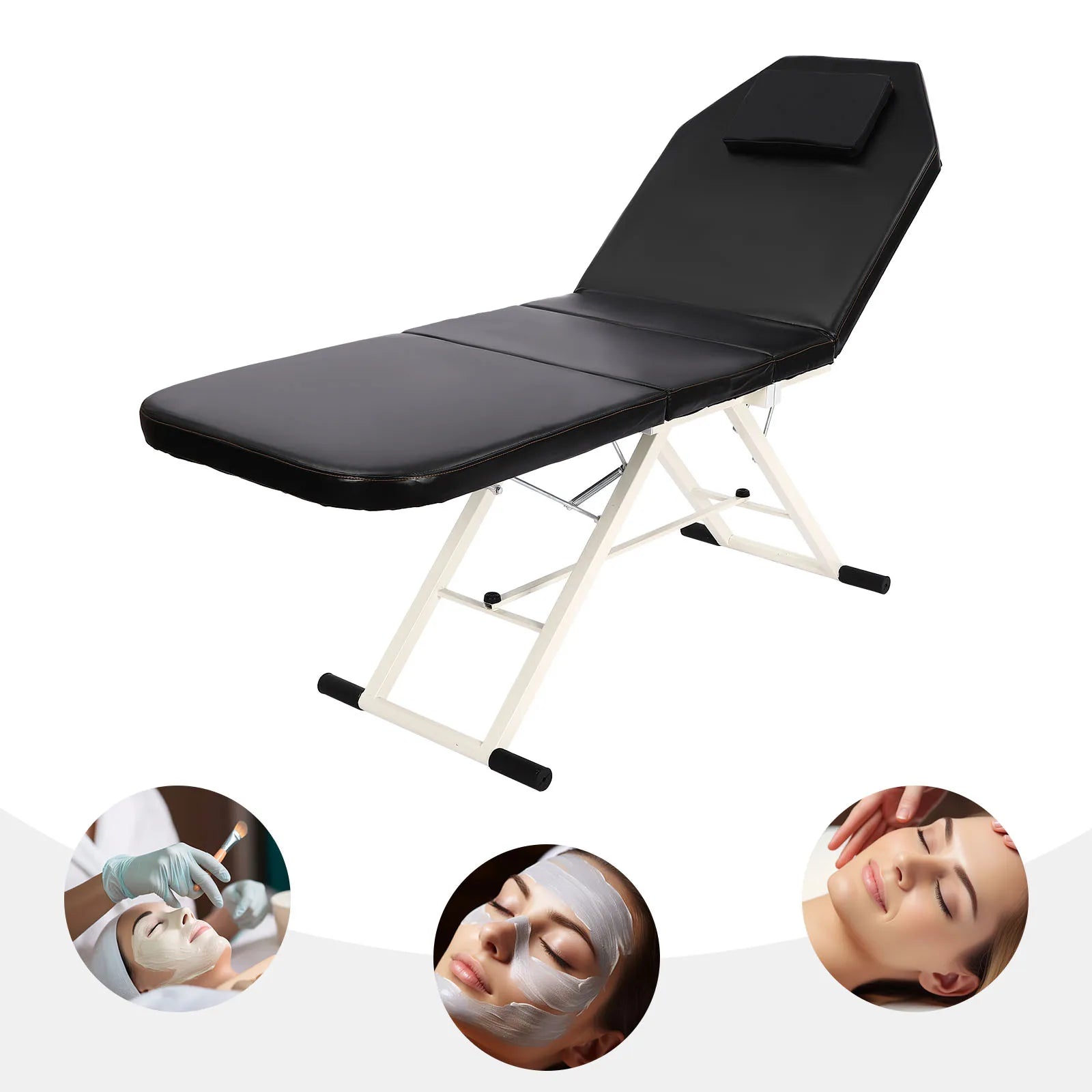 Table de massage pliante alu ultra légère Noir / France Rose / France Blanc / France Noir / France-Rose / France-Blanc / France-