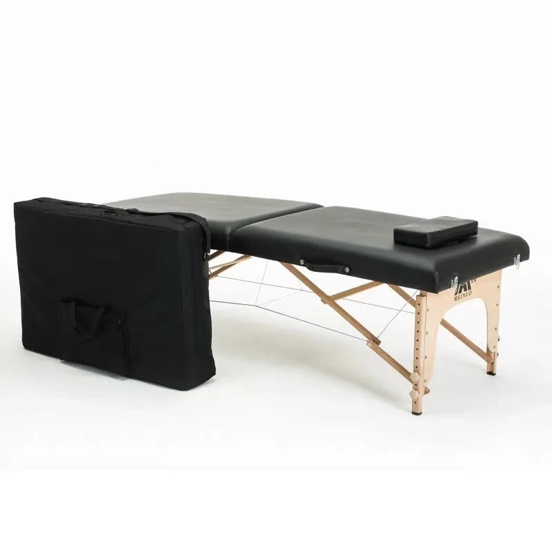 Table de massage pliante bois Marron Violet Beige Marron-Violet-Beige-Bordeaux-Noir-