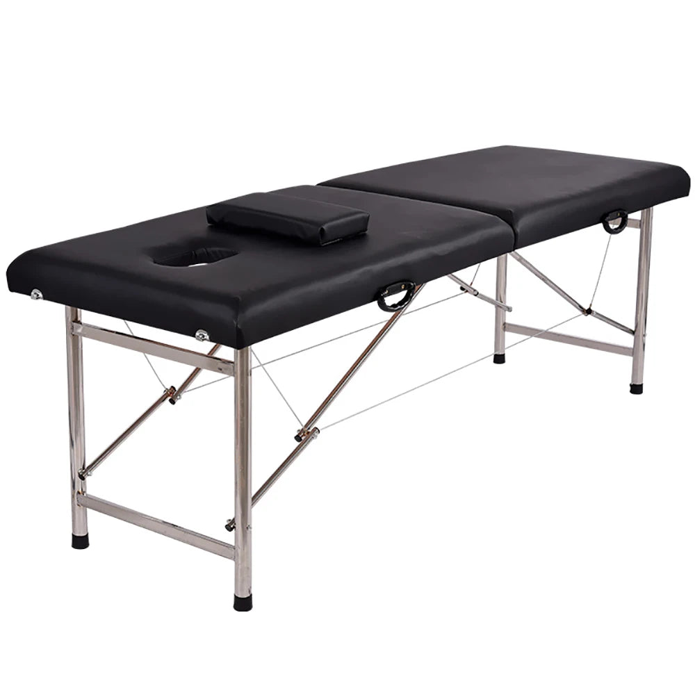 Table de massage pliante bois 3 zones Bleu marine Marron Noir Bleu marine-Marron-Noir-Rouge-Bleu-Rose-Orange-Blanc-
