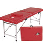 Table de massage pliante bois 3 zones Bleu marine Marron Noir Bleu marine-Marron-Noir-Rouge-Bleu-Rose-Orange-Blanc-
