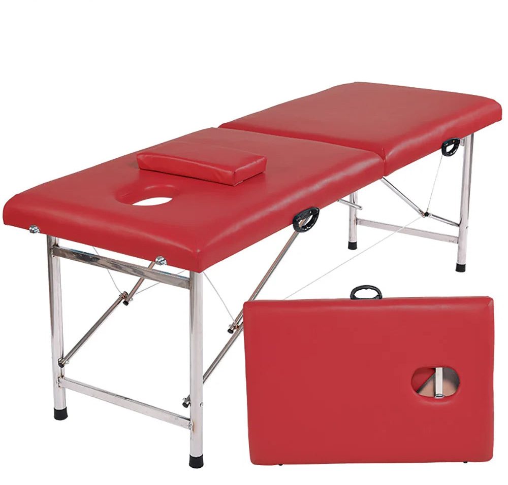 Table de massage pliante bois 3 zones Bleu marine Marron Noir Bleu marine-Marron-Noir-Rouge-Bleu-Rose-Orange-Blanc-