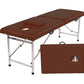Table de massage pliante bois 3 zones Bleu marine Marron Noir Bleu marine-Marron-Noir-Rouge-Bleu-Rose-Orange-Blanc-