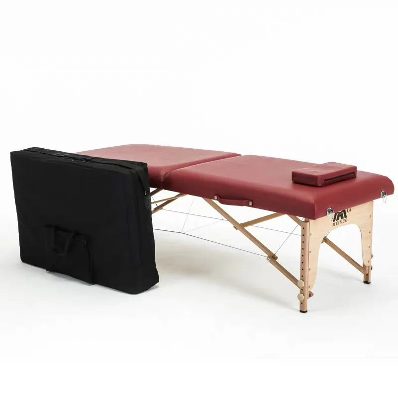 Table de massage pliante bois Marron Violet Beige Marron-Violet-Beige-Bordeaux-Noir-