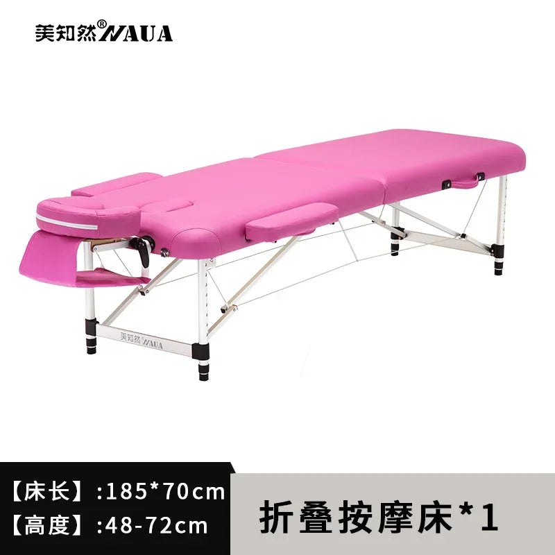 Table de massage pliante légère 10 kg Rose Marron Noir Rose-Marron-Noir-Rouge-Violet-