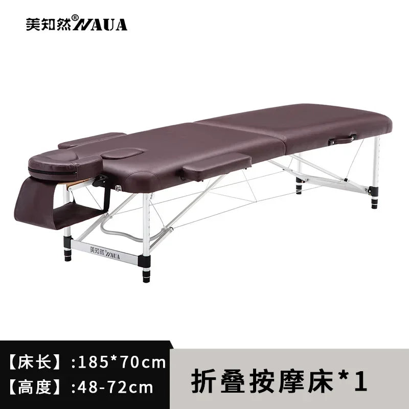 Table de massage pliante légère 10 kg Rose Marron Noir Rose-Marron-Noir-Rouge-Violet-