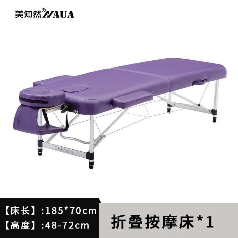 Table de massage pliante légère 10 kg Rose Marron Noir Rose-Marron-Noir-Rouge-Violet-