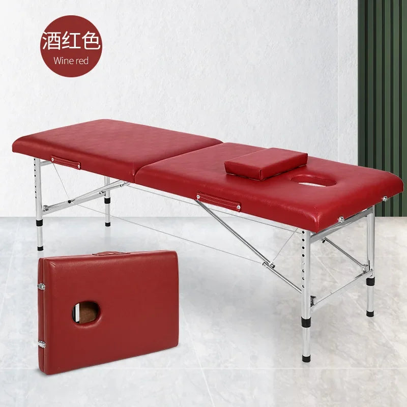 Table de massage pliante ultra légère Noir Bordeaux Violet Noir-Bordeaux-Violet-Bleu-Orange-Blanc-Bleu clair-Rose clair-Beige-Rose foncé-Rouge vif-Orange vintage-Bleu marine-Rouge-