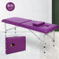 Table de massage pliante ultra légère Noir Bordeaux Violet Noir-Bordeaux-Violet-Bleu-Orange-Blanc-Bleu clair-Rose clair-Beige-Rose foncé-Rouge vif-Orange vintage-Bleu marine-Rouge-